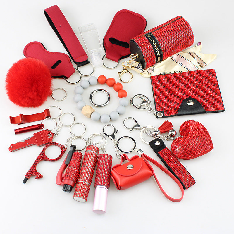 Multifunctional Hanging Bag 19-piece Set Key Chain - image 5