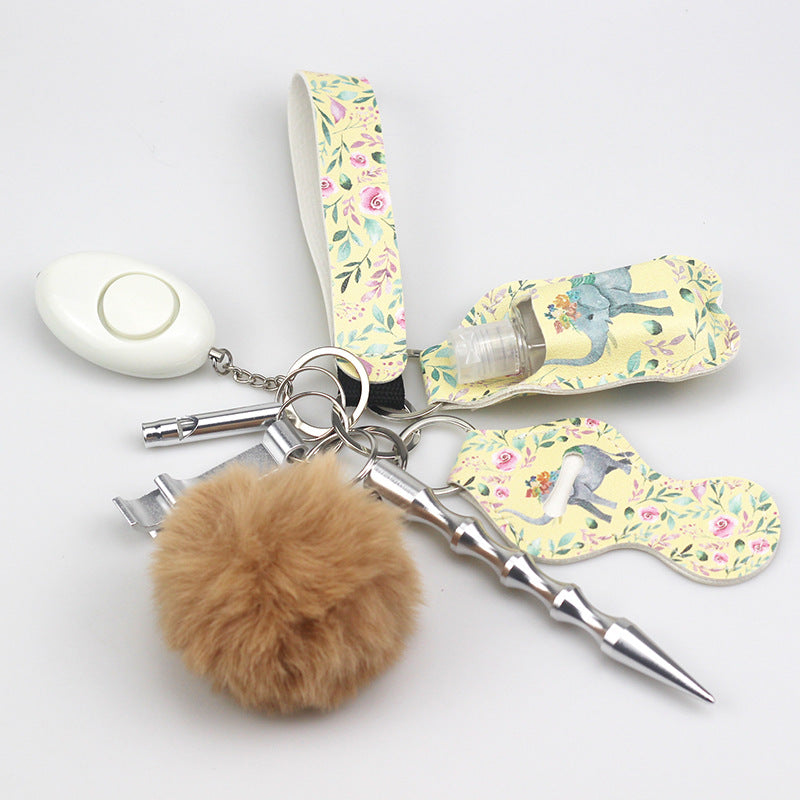 Fashion Cartoon Keychain Anti-wolf Alarm 9 Sets - image 12