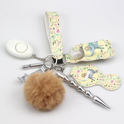 Fashion Cartoon Keychain Anti-wolf Alarm 9 Sets - image 12
