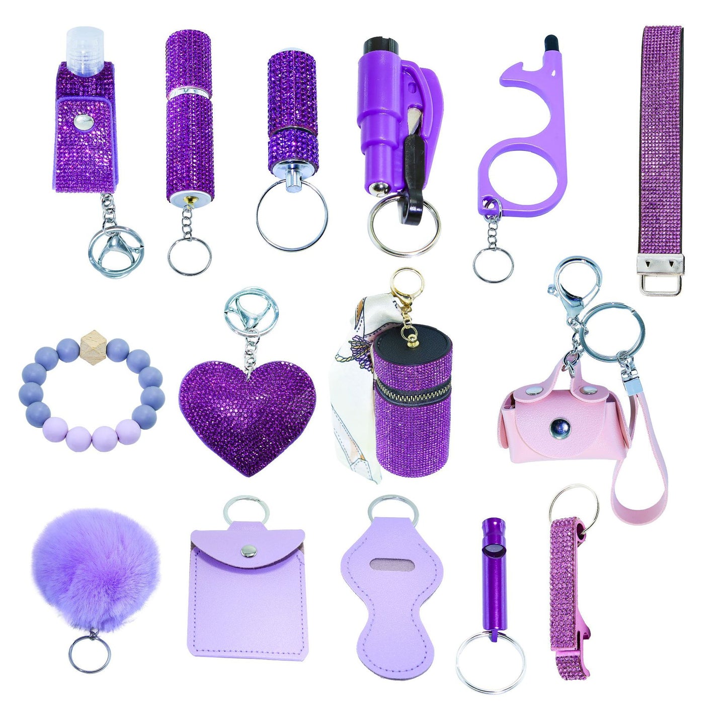 Portable Fifteen-Piece Keychain Set - image 4