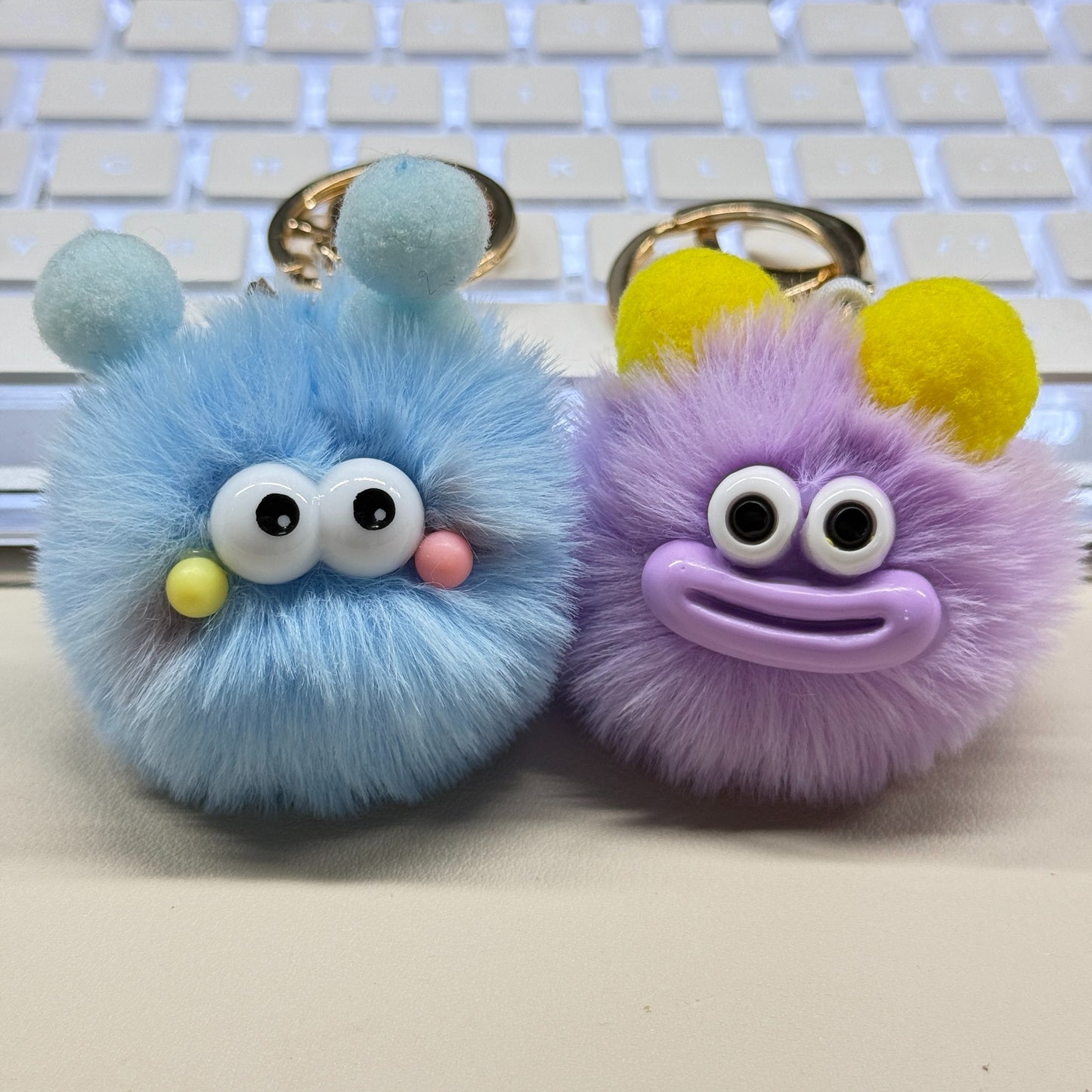 Cute Cartoon Plush Keychains, Made Of Soft And Fluffy Materials, Featuring Various Adorable Designs,  Home Dec - image 8