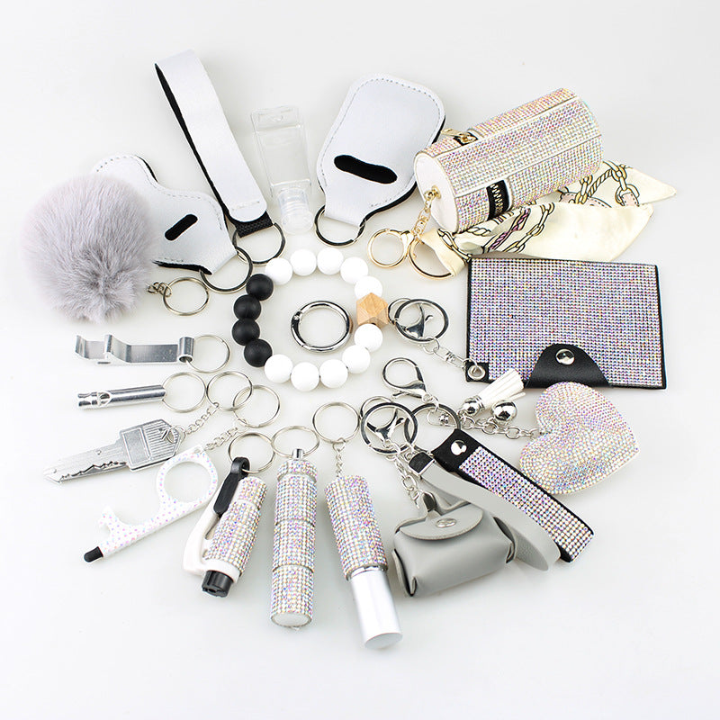 Multifunctional Hanging Bag 19-piece Set Key Chain - image 6