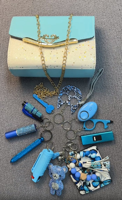 Elegant Blue Safety Set - image 3