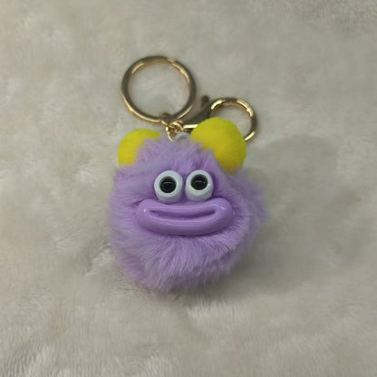 Cute Cartoon Plush Keychains, Made Of Soft And Fluffy Materials, Featuring Various Adorable Designs,  Home Dec - image 3
