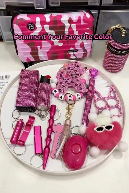 15-Piece Cow Bag Safety Set