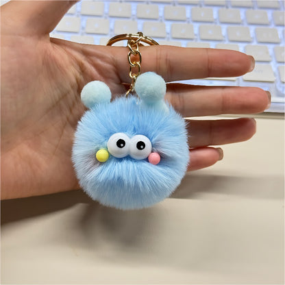 Cute Cartoon Plush Keychains, Made Of Soft And Fluffy Materials, Featuring Various Adorable Designs,  Home Dec - image 5