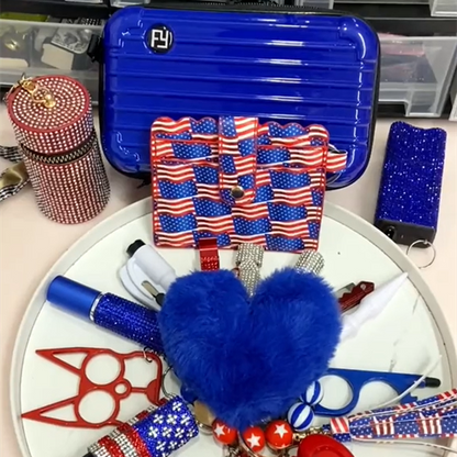 Independence Day Keychain Set