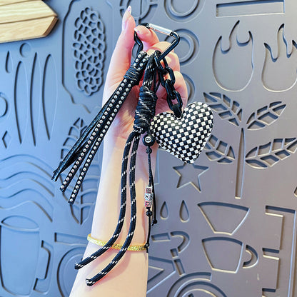 Creative Leather DIY Light Luxury Pendant Cute Love Style - image 7