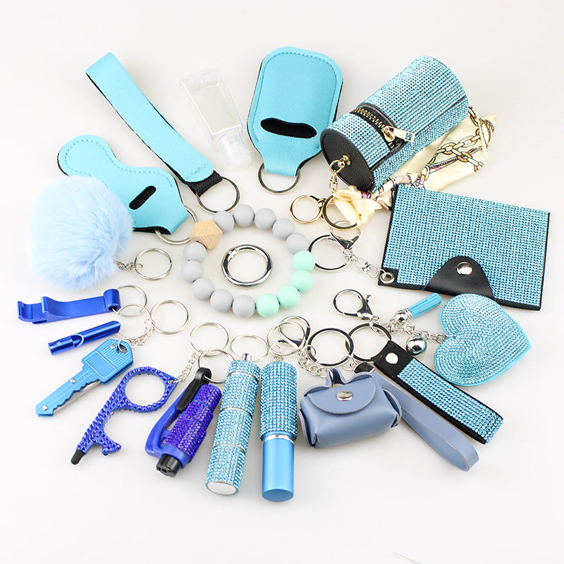 Multifunctional Hanging Bag 19-piece Set Key Chain - image 3