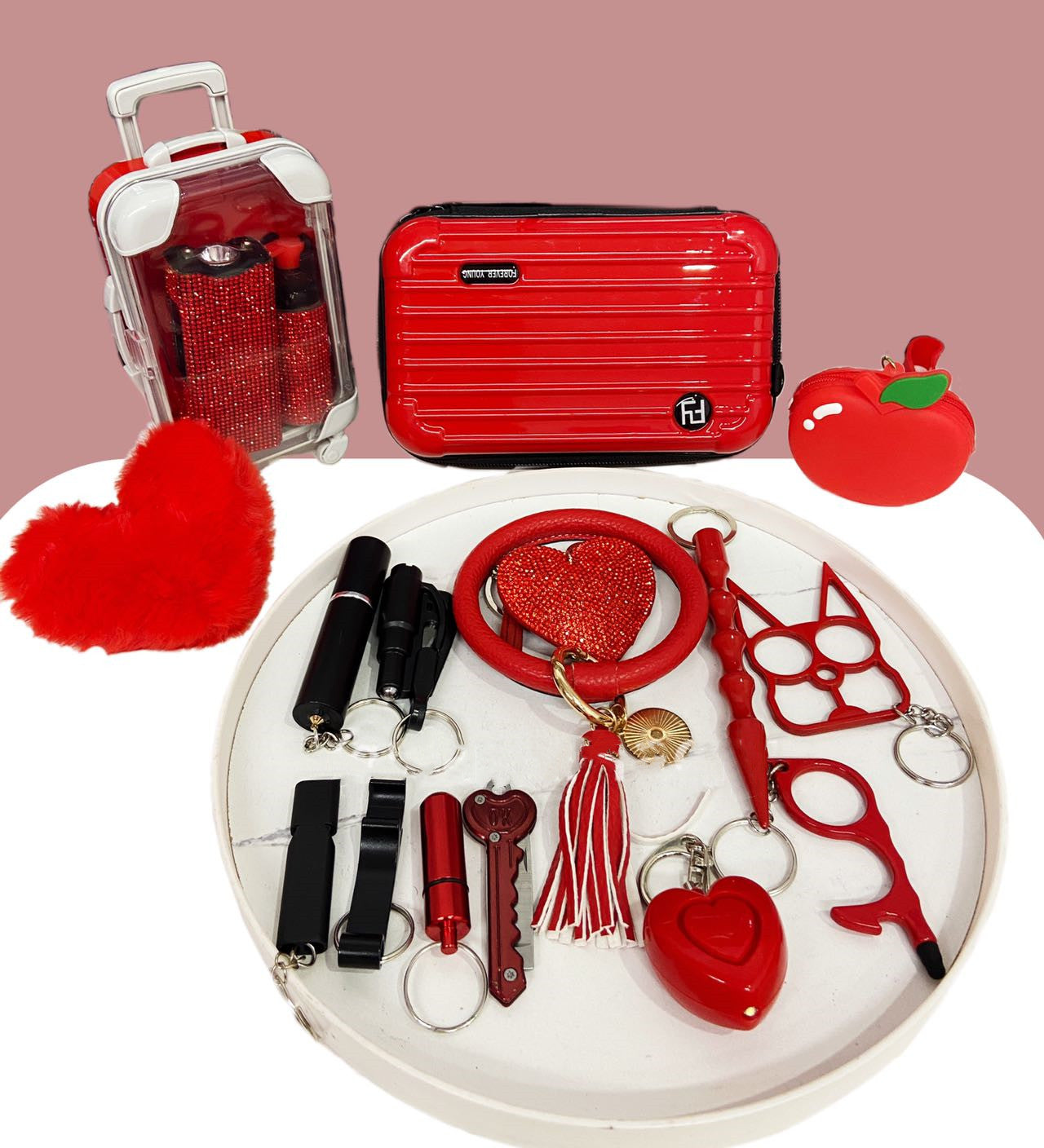 Self Defense Keychain Set