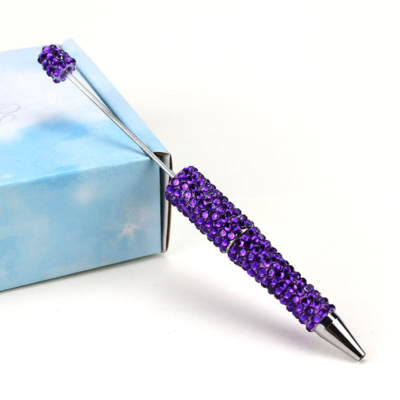 Simple-style Bead-flower Ballpoint Pen - image 4