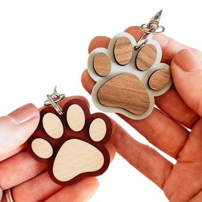 Paw Print Keychain Pendant - image 5