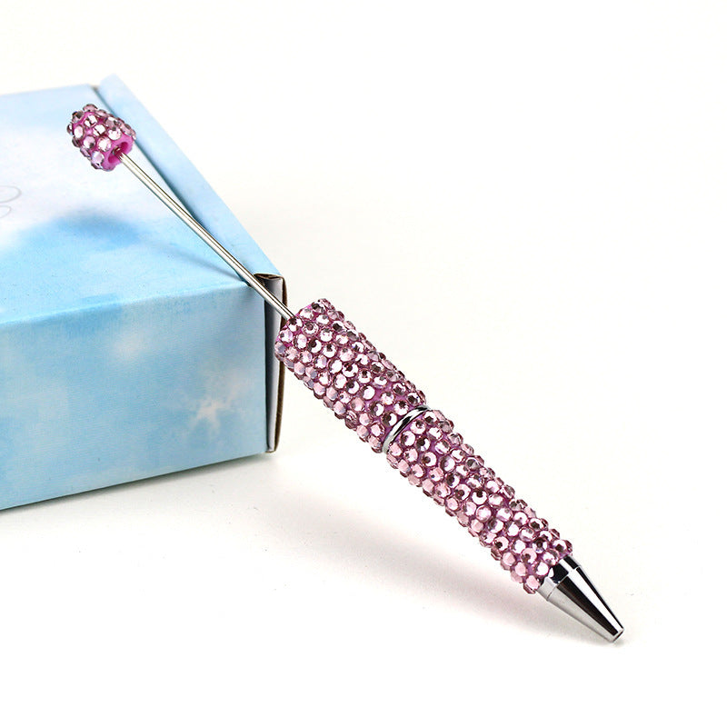 Simple-style Bead-flower Ballpoint Pen - image 5