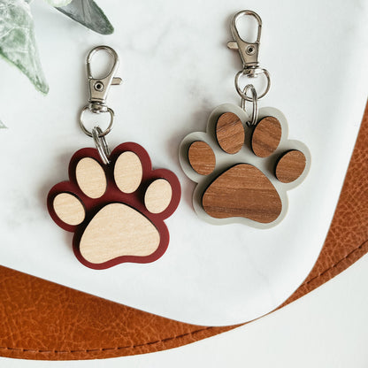 Paw Print Keychain Pendant - image 2