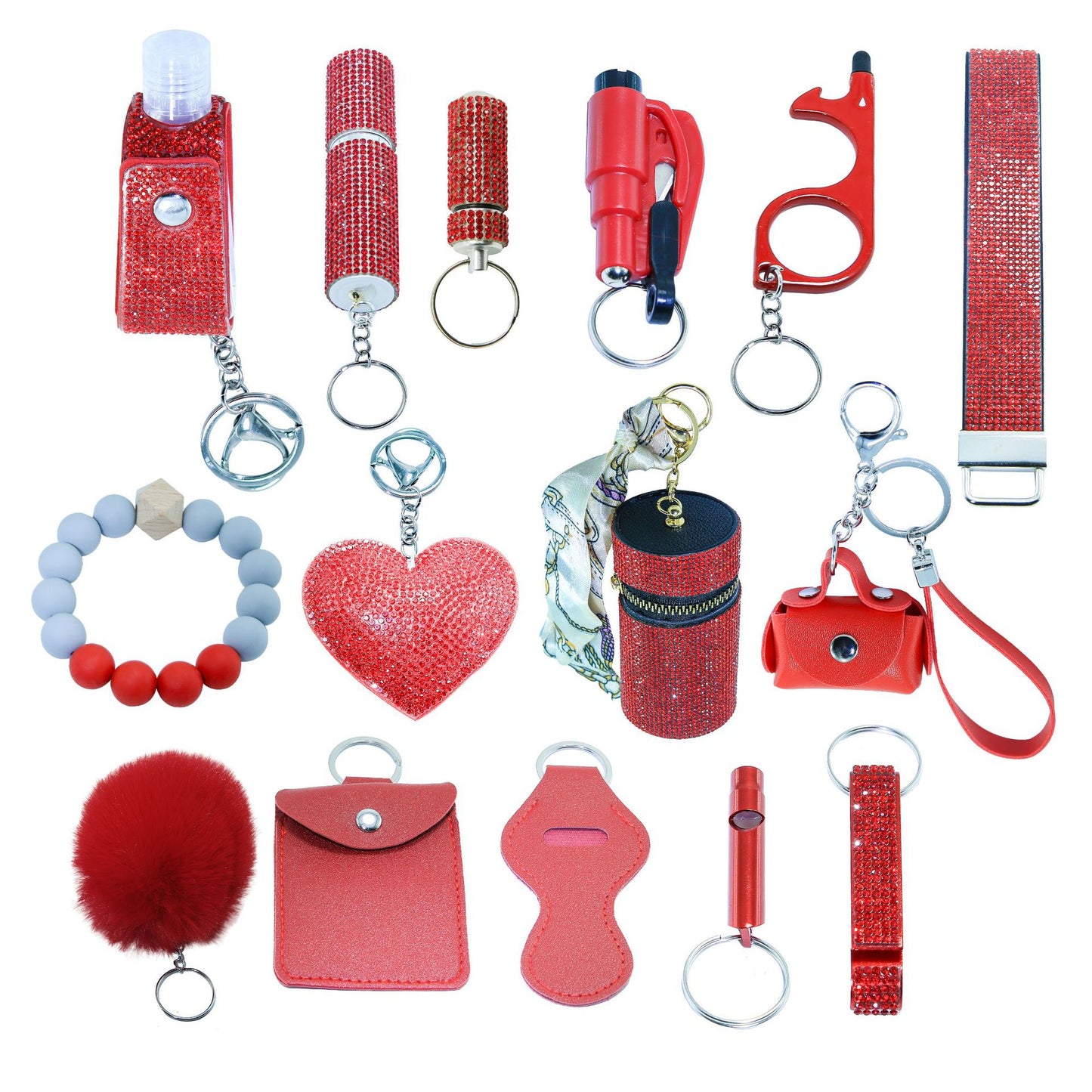 Portable Fifteen-Piece Keychain Set - image 2