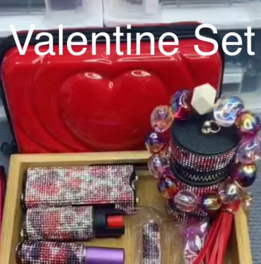 Valentine's Day Keychain Set