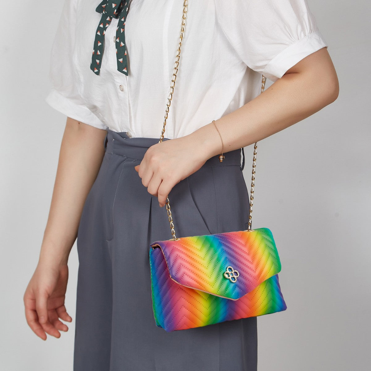 Contrast Colour Travel Cosmetics Bag - image 4