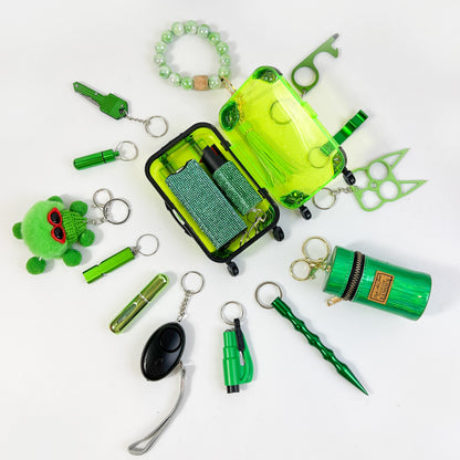 16-Piece Green Keychain Set - image 5