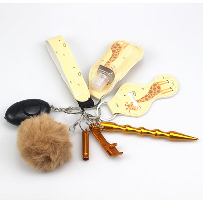 Fashion Cartoon Keychain Anti-wolf Alarm 9 Sets - image 7