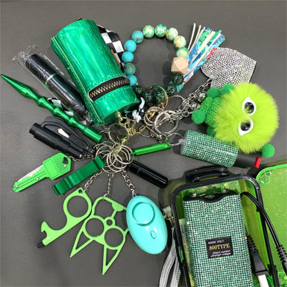 16-Piece Coordinated Keychain Set - image 3