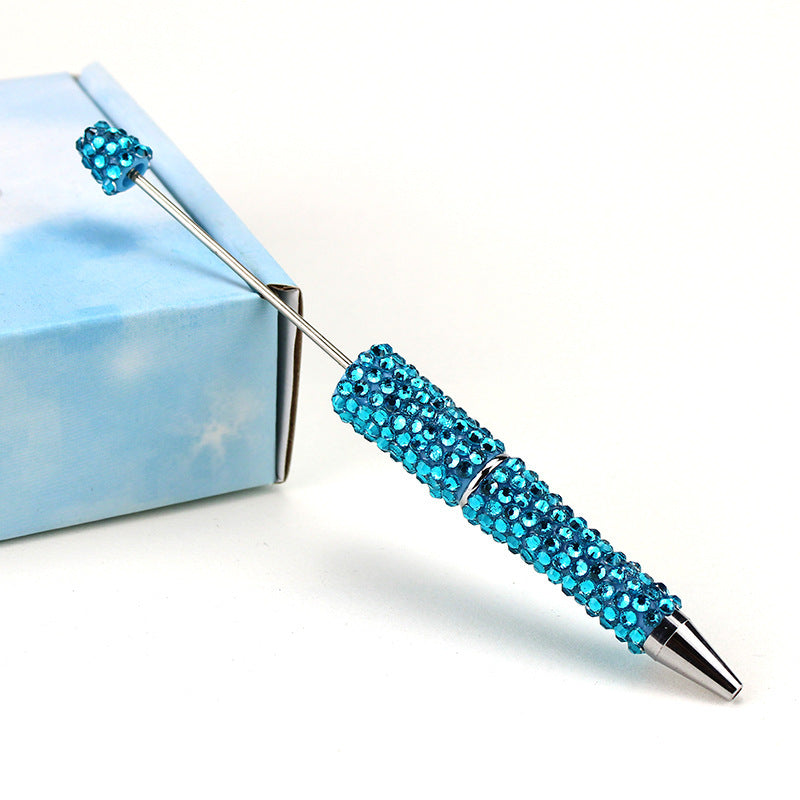 Simple-style Bead-flower Ballpoint Pen - image 3