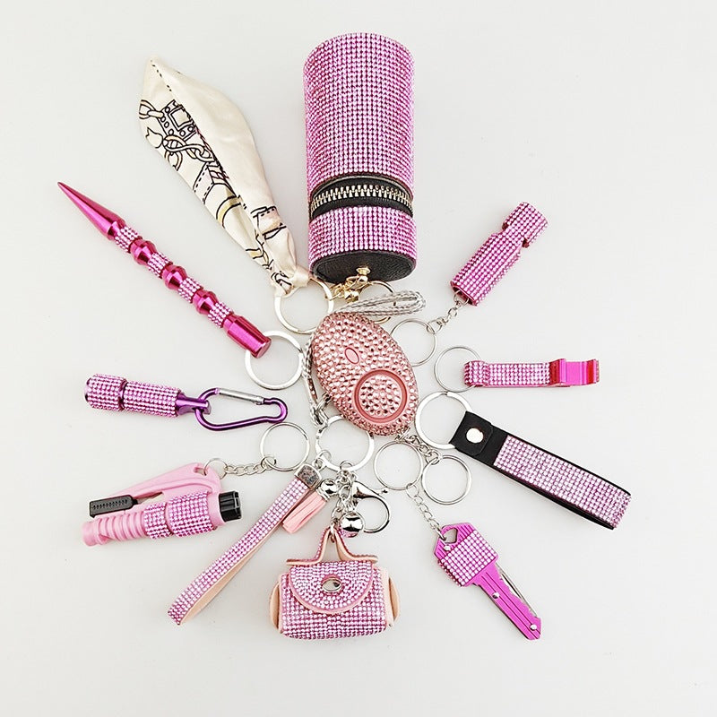 Creative Portable 10-Piece Keychain Set - image 3