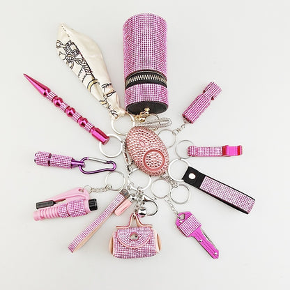 Creative Portable 10-Piece Keychain Set - image 3