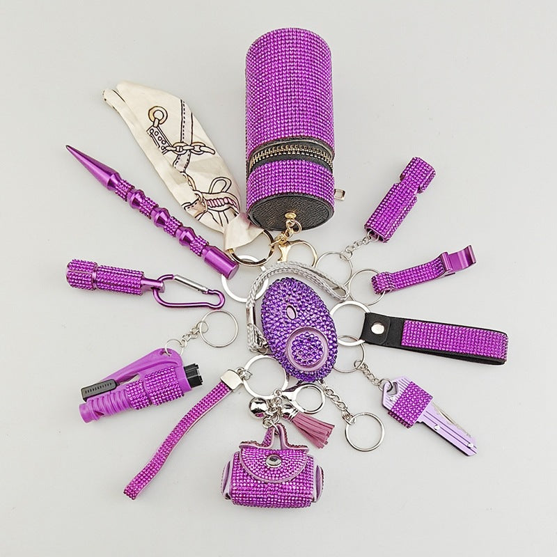 Creative Portable 10-Piece Keychain Set - image 11