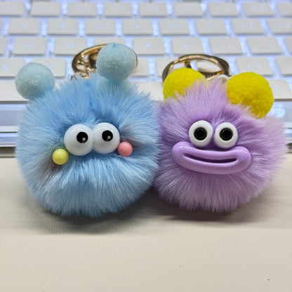 Cute Cartoon Plush Keychains, Made Of Soft And Fluffy Materials, Featuring Various Adorable Designs,  Home Dec - image 7