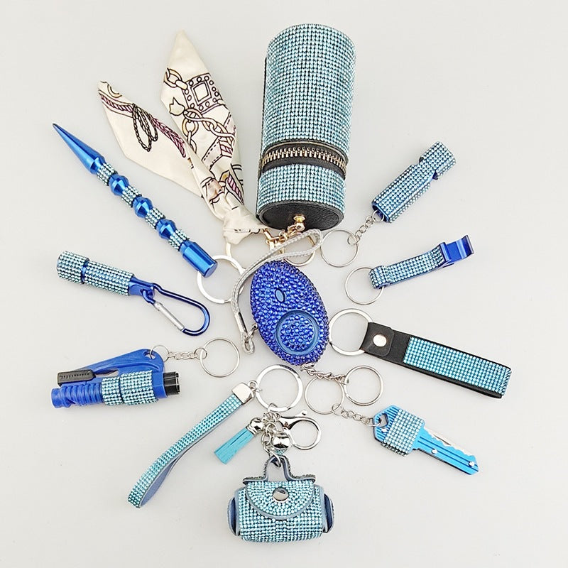 Creative Portable 10-Piece Keychain Set - image 2