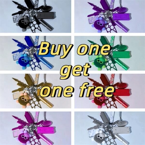 Buy One Get One Free Safety Keychain Sets Write Your Favorite Colors In The Order Color