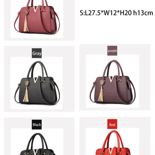 2023 Luxury Designer PU Leather Handbags for Women Customised Logo Casual Tote Bag Ladies' Handbag